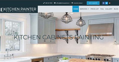 Provided that the cabinets and drawers are in good repair, a respray would be a good alternative to costly. Kitchen Painting Gallery - Kitchen Cabinets Spray Painting