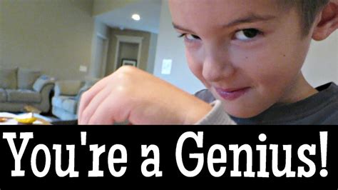 You're a Genius! - YouTube