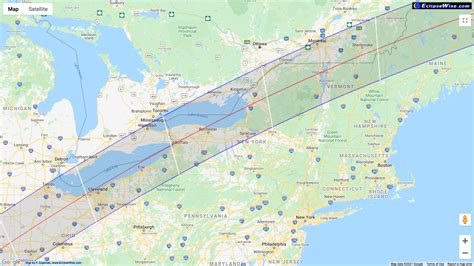 NYS Eclipse Map 