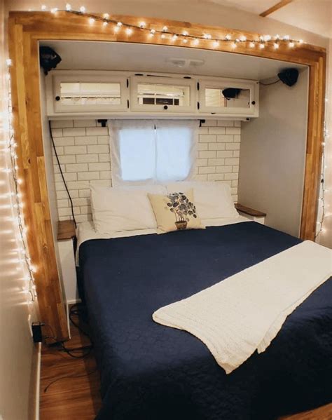 42 Gorgeous Rv Bedroom Remodels For Cozy Inspiration Remodel Bedroom