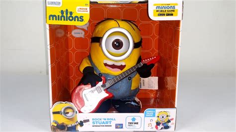 Minion Rock N Roll Stuart Toy Unboxing And Playing Amazing Fun For
