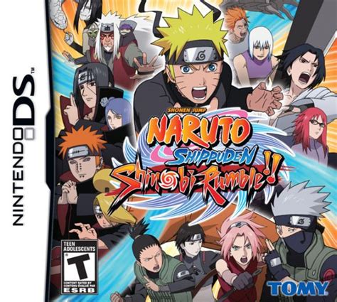 Naruto Shippuden Shinobi Rumble Para Ds 3djuegos