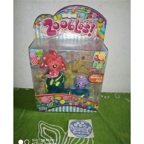 Jual Figure Zoobles Rumah Sunsan And Amy Sega Toys Original Shopee