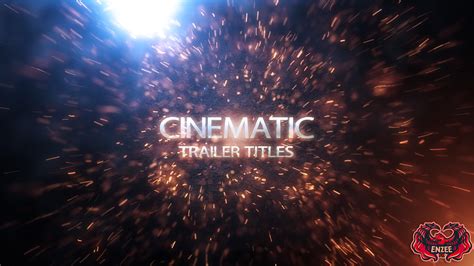 23 Cinematic Title Template For After Effects Enzeefx
