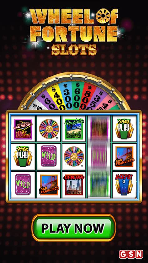 Play Your Favorite Gsn Games Like Wheel Of Fortune Slots And Deal Or No