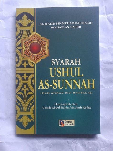 Buku Syarah Ushul As Sunnah Imam Ahmad Bin Hambal