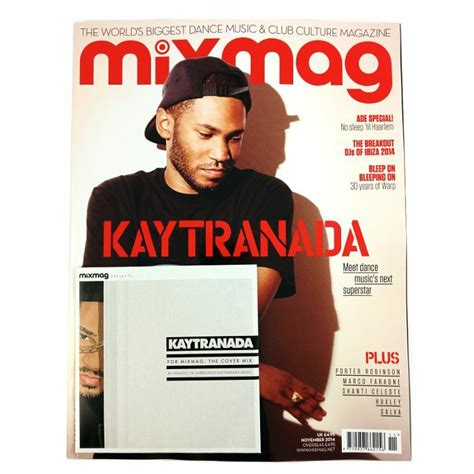 Mixmag Magazine Issue 282 November 2014 Incl Free Kaytranada Mix Cd