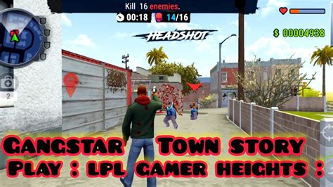 Play 👉gangstar Town Story First Mission And Action Gameplay Video