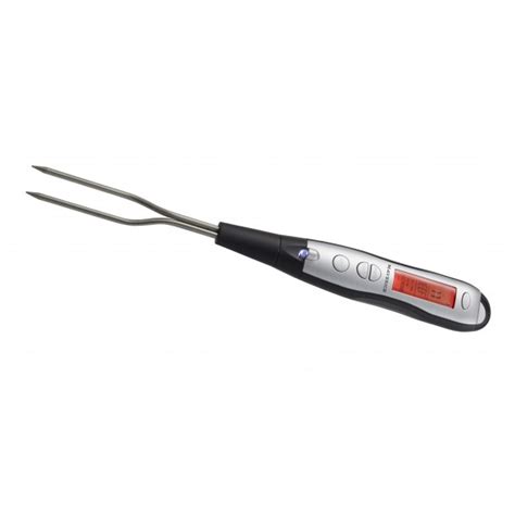 Maverick Bbq Meat Fork Digital Thermometer With Light By Davis