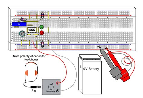 555 Lab Oscillator With Hysteresis 555 Timer Circuit Projects