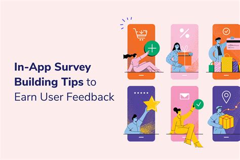 in app survey building tips to earn user feedback