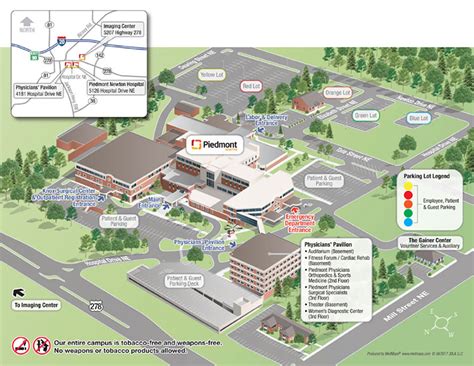 Piedmont Newton Hospital Campus Map Piedmont Healthcare