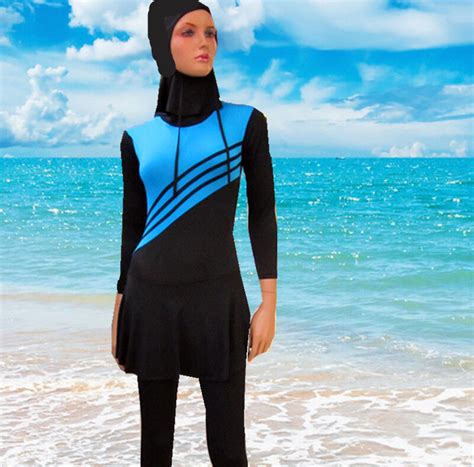 Muslim Swimwear Women Full Cover Modest Beachwear Islamic New Burkini
