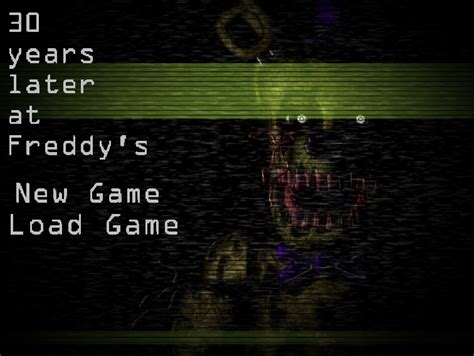 Fnaf 3 Menu Thing Remade Rfivenightsatfreddys