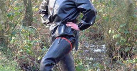 black rubber waders rubber boots mud and water pinterest black raincoat and latex