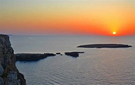 Where To Enjoy The Best Sunsets In Menorca Portal Menorca