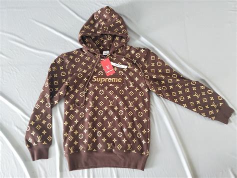 Hoodie Supreme X Louis Vuitton 250000 En Mercado Libre