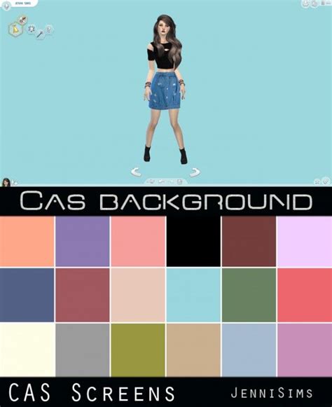 Jenni Sims Cas Screens My Colors 18 Cas Background • Sims 4 Downloads