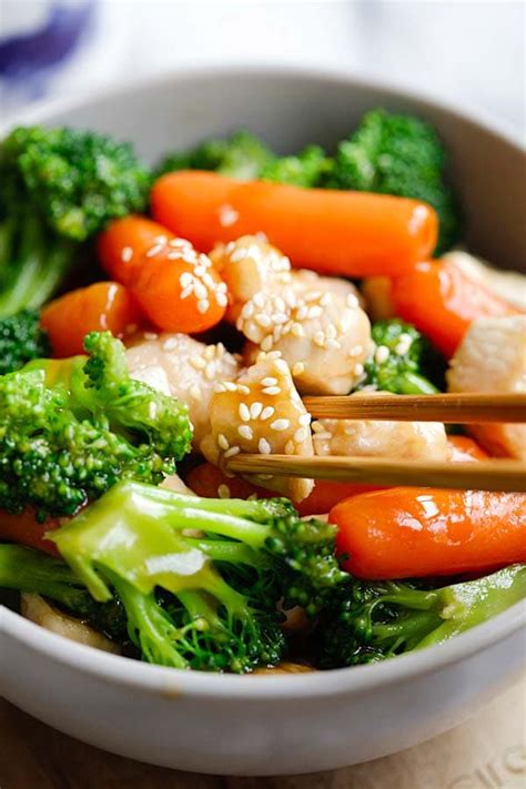 Add the snap peas, carrot, and pepper and toss to combine. Easy Stir Fry Sauce | Easy Delicious Recipes