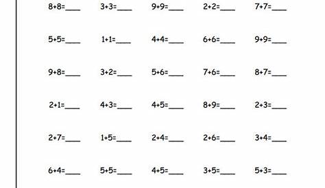 math worksheet template