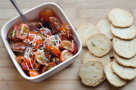 Place mixture in the center of a large piece of plastic wrap and cover tightly, shaping the mixture into a ball. Homemade Bruschetta Mix - The Fig Tree