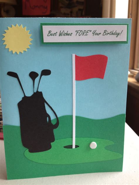 Free Its My Birthday Printables Our Thrifty Ideas Golf Birthday Card