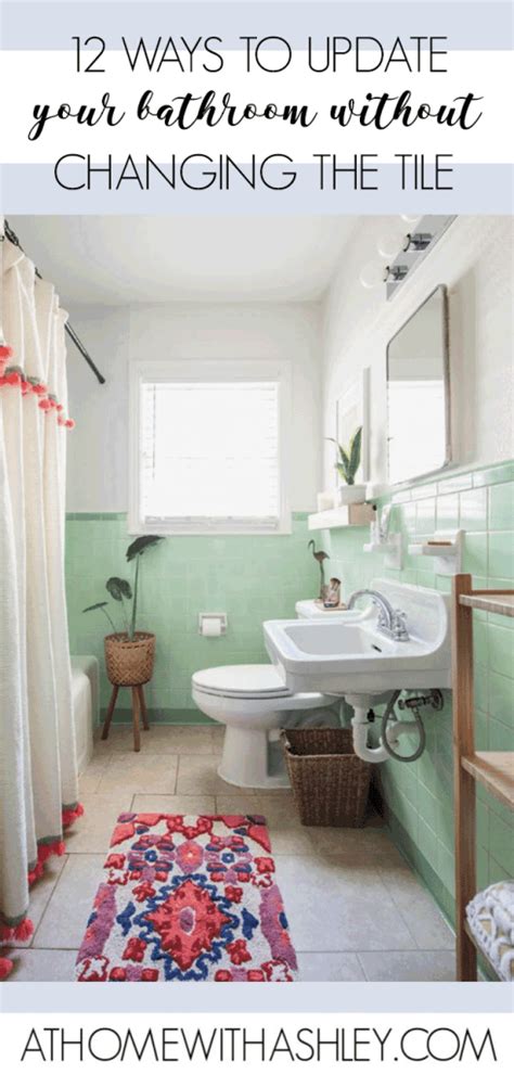How To Update A Bathroom Without Changing The Tile Artofit