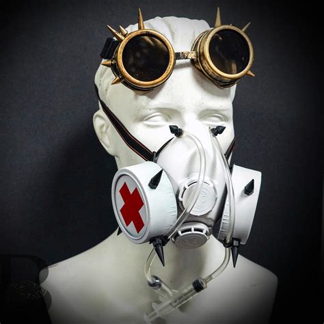 New Mouth Masks Steampunk Gas Masquerade Mask Free Ship
