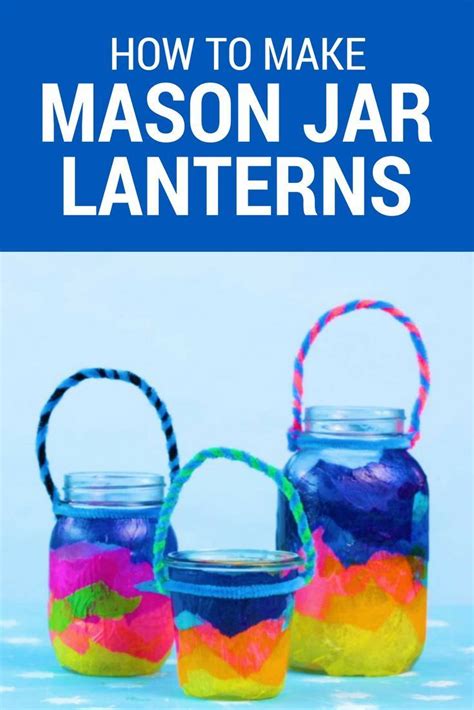 These Cute Mason Jar Lanterns Are Inspired By The Beautiful Colours Of