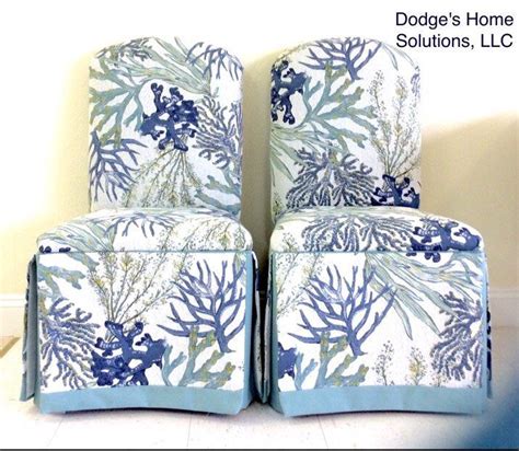 Excited to share this item from my #etsy shop: Coastal Parsons Chairs