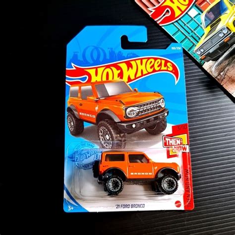 Hot Wheels 21 Ford Bronco Orange Hotwheels Then And Now Hobbies