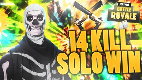 14 Kill Solo Win Fortnite Battle Royal Youtube