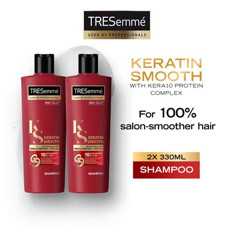 Tresemme Keratin Smooth Shampoo 330ml X 2 Shopee Philippines