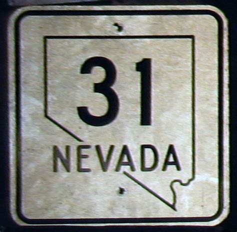 Nevada State Highway 31 Aaroads Shield Gallery