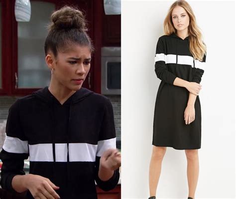 Shop Your Tv Hooded Sweater Dress Kc Undercover Outfits Striped