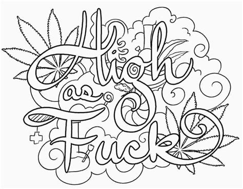 Colors make everyone happy regardless of age, gender, race, or socioeconomic status. 420 Coloring Pages - Coloring Home