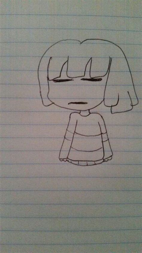 How To Draw Frisk Undertale Amino