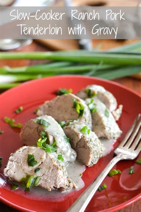 Instant pot asian pork tenderloin (21 day fix)confessions of a fit foodie. Slow-Cooker Ranch Pork Tenderloin | The Foodie and The Fix