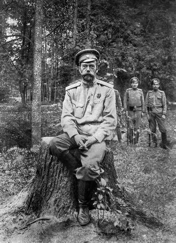 A Picture Of The Tsar After Abdication