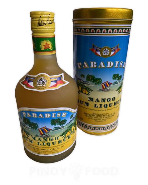Paradise Mango Rum Liqueur 750ml Pinoyfood Store