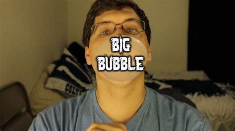 How To Blow A Big Bubble With Bubblegum Youtube