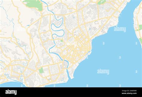 Printable Street Map Of Davao City Province Davao Del Sur 44 Off