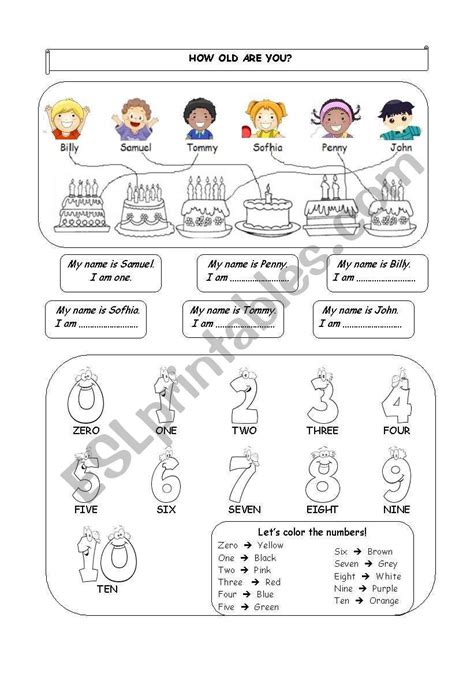 How Old Are You Worksheet Kids Learning Activities Chinese Language