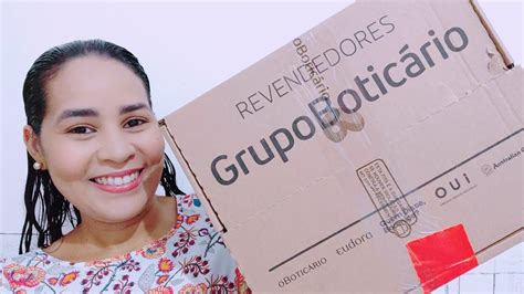 PRIMEIRO PEDIDO BOTICÁRIO E EUDORA ABERTURA DE CAIXA CICLO 15 YouTube