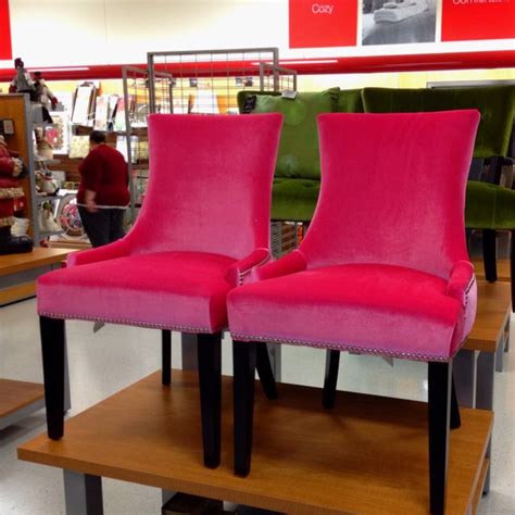 Not a large selection of furniture, but my wife found a set of chairs that she liked. Pink chair from TJ Maxx | Furniture, Pink chair, Furniture ...