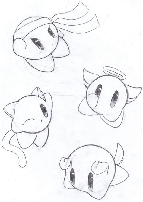 Kirby Sketches By Zetsukaio On Deviantart