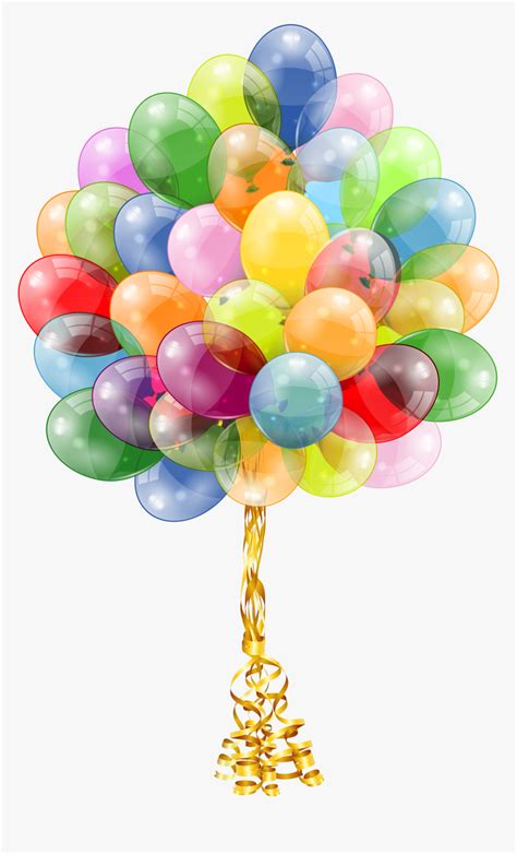 Real Balloon Png Bunch Of Balloons Transparent Background Png