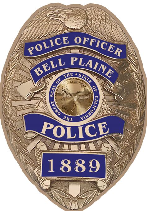 Bell Plaine Minnesota Police Officer Department Officers Badge All
