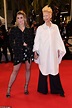 Tilda Swinton, 60, shows off her quirky sense of style with daughter ...