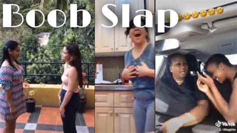 Boob Slap Challenge Tik Tok Boob Slap Video Slapping Boob Viral